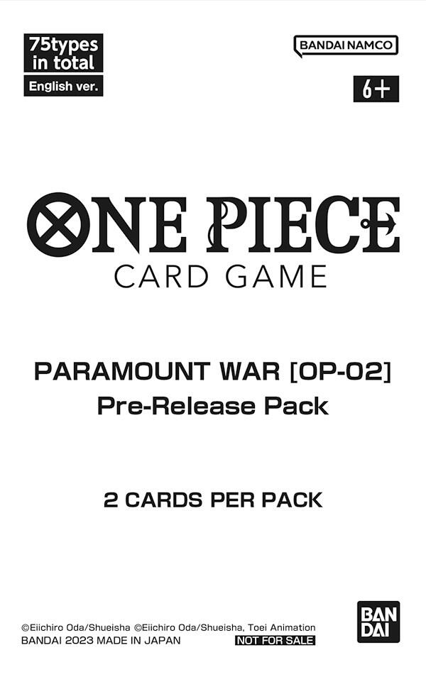 Paramount War: Pre-Release Pack