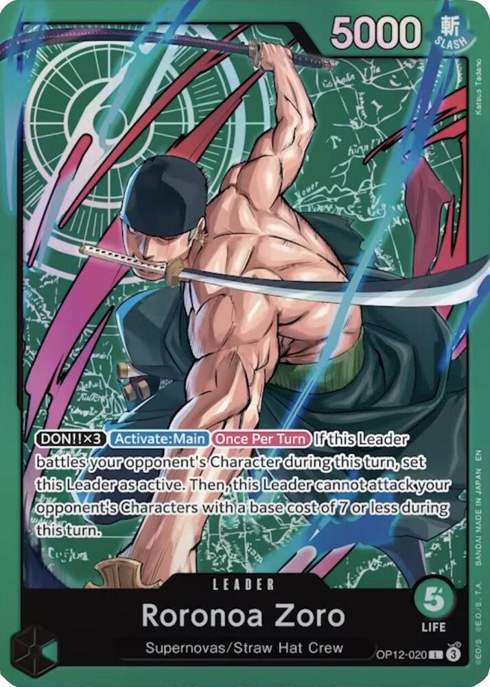 Demo Deck: Roronoa Zoro (OP12-020)