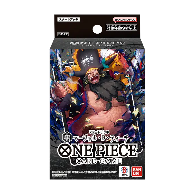 Starter Deck: Black Marshall.D.Teach (Non-English)