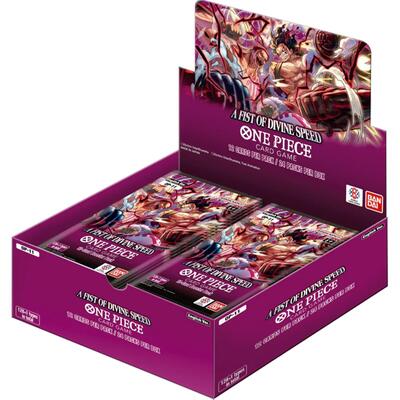 A Fist of Divine Speed Sleeved Booster Pack Case (24x Packs)